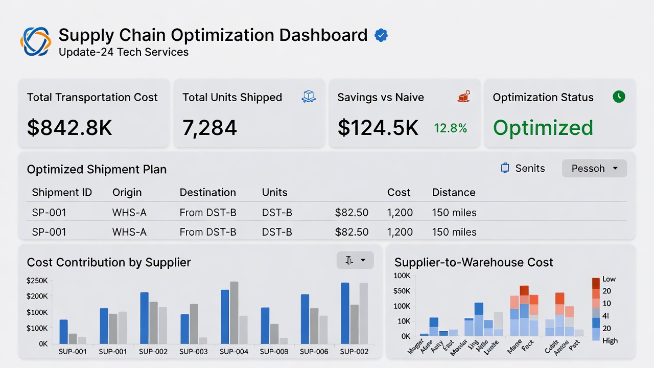 Supply Chain Optimization